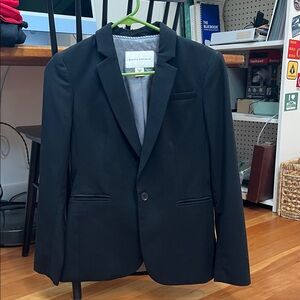 Banana Republic wonens Classic Black wool Blazer petite 2p